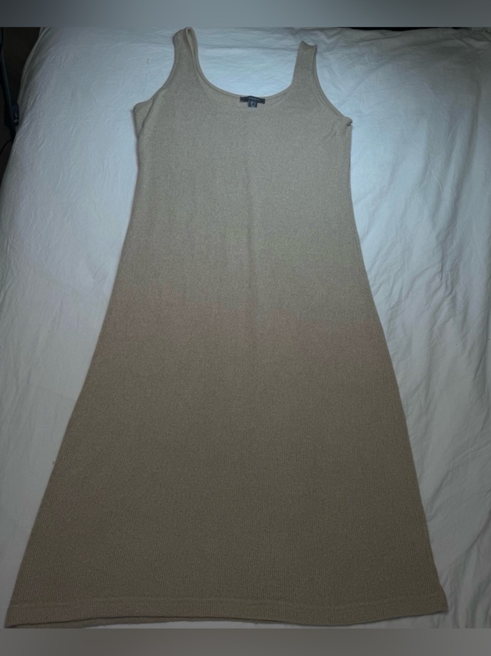 NWOT - PRIMARK Knit Dress
Long| Tan/Cream | Size 12-Boho Beach Pullover NEW